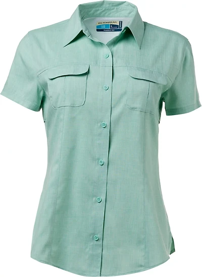 Magellan Outdoors Women's Aransas Pass Heathered Fishing Top