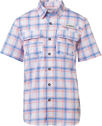Magellan Outdoors Boys' FishGear Caddo Lake Short Sleeve Fishing Shirt