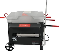Outdoor Gourmet 150 qt Crawfish Boiling Cart w/ Stir Paddle