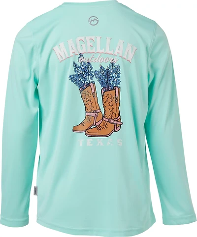 Magellan Outdoors Girls' Local State Texas Long Sleeve Graphic T-shirt