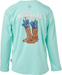 Magellan Outdoors Girls' Local State Texas Long Sleeve Graphic T-shirt