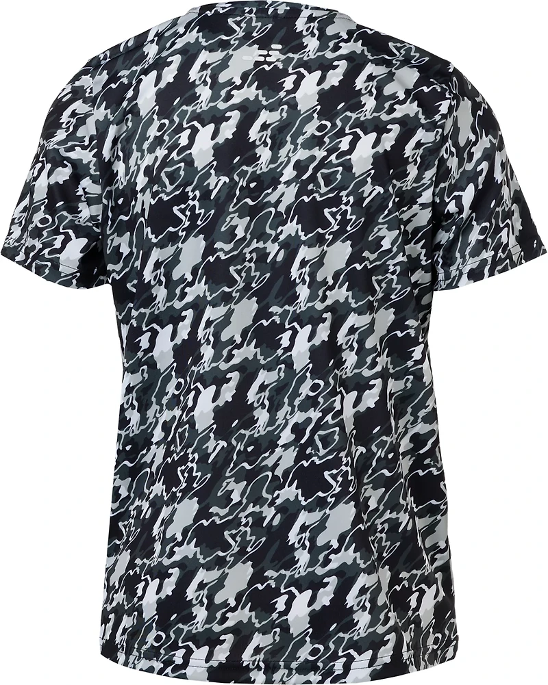 BCG Boys' Turbo Liquid Camo Print Short Sleeve T-shirt