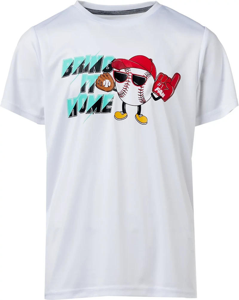 BCG Boys' Turbo Short Sleeve Bring It Home Graphic T-shirt