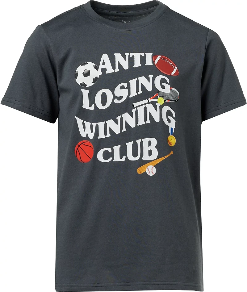 BCG Boys' Cotton Anti-Losing Club T-shirt