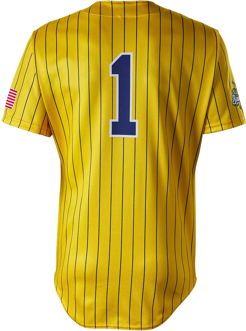 EvoShield Adults' Savannah Bananas Replica Pinstripe Jersey