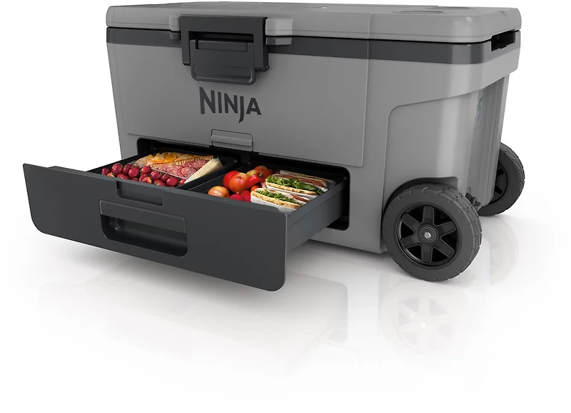 Ninja FrostVault 65qt Wheeled Cooler with Cold Dry Zone