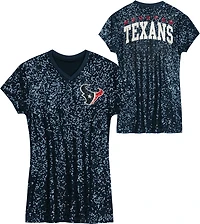Outerstuff Women's Houston Texans Wordmark Sequin Dress