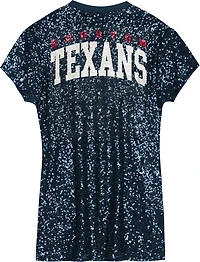 Outerstuff Women's Houston Texans Wordmark Sequin Dress