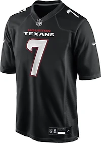 Nike Men's Houston Texans Carbon Black Fashion N&N  C.J. Stroud Jersey