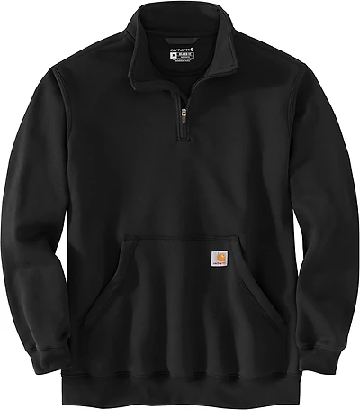 Carhartt Men's Loose Fit Midweight 1/4-Zip Mock Neck Sweatshirt