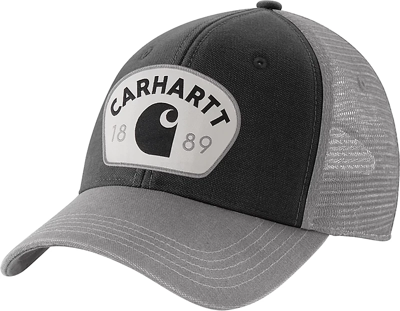 Carhartt Men's Canvas Mesh-Back 1889 Patch Cap