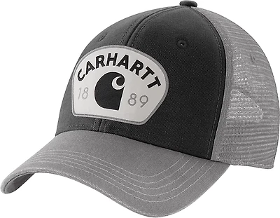 Carhartt Men's Canvas Mesh-Back 1889 Patch Cap