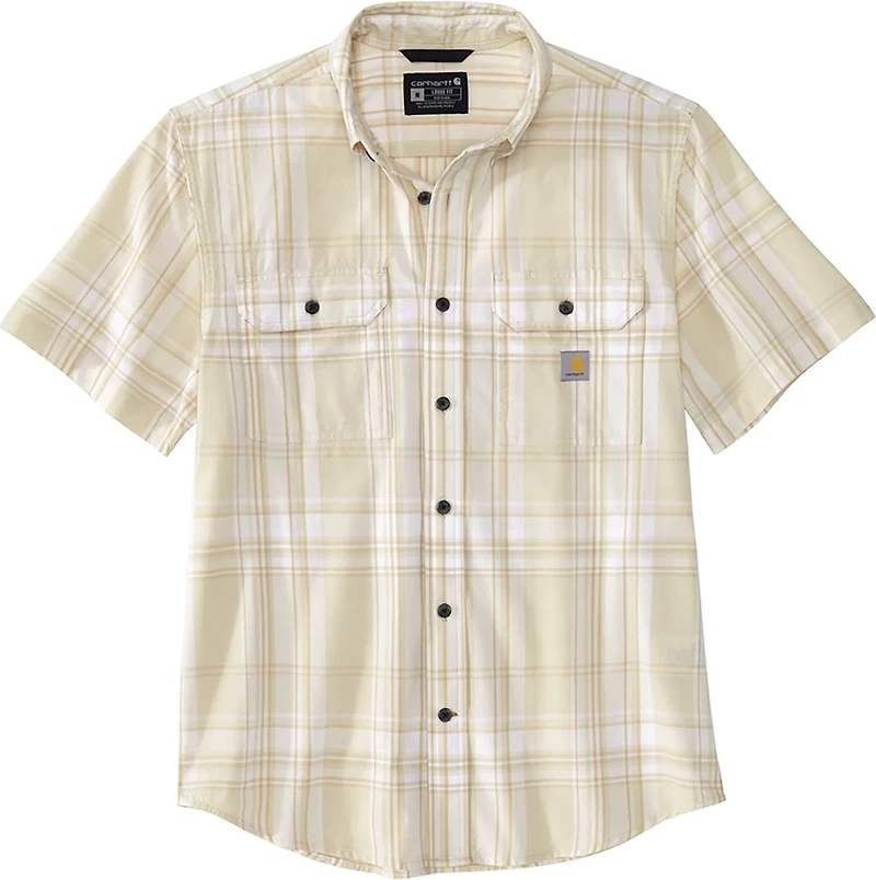 Carhartt Men's Midweight Plaid Button Down Shirt