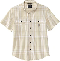 Carhartt Men's Midweight Plaid Button Down Shirt