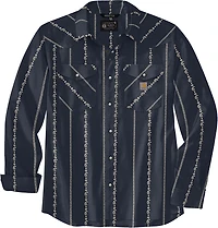 Carhartt Men's Montana Rugged Flex Long Sleeve Button Down Print Shirt