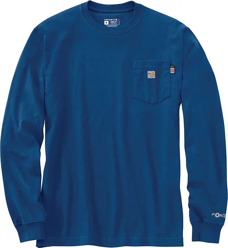 Carhartt Men's Flame Resistant Force Long Sleeve Oil Rig Graphic T-shirt