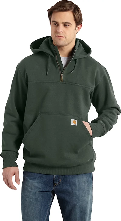 Carhartt Men's Paxton Heavyweight Hooded Zip Mock Sweatshirt