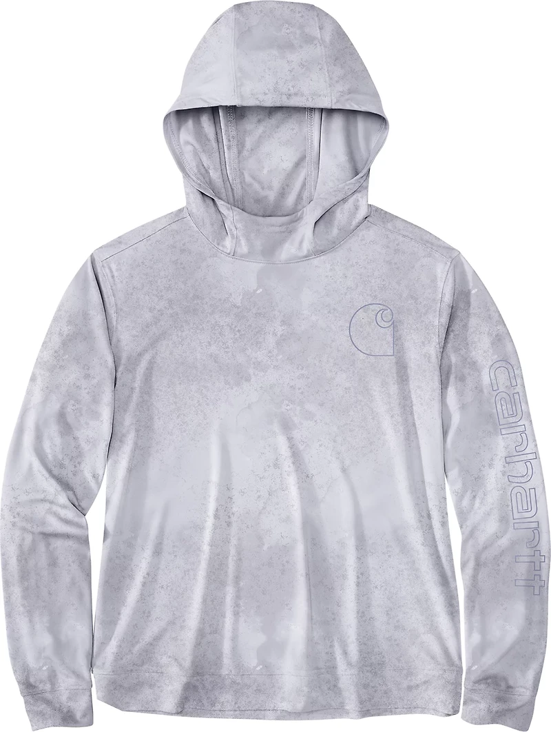 Carhartt Women's Force Sun Defender Lightweight Hooded Long Sleeve Graphic T-shirt