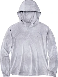 Carhartt Women's Force Sun Defender Lightweight Hooded Long Sleeve Graphic T-shirt
