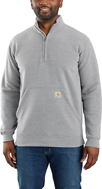 Carhartt Men's Loose Fit Midweight 1/4-Zip Mock Neck Sweatshirt