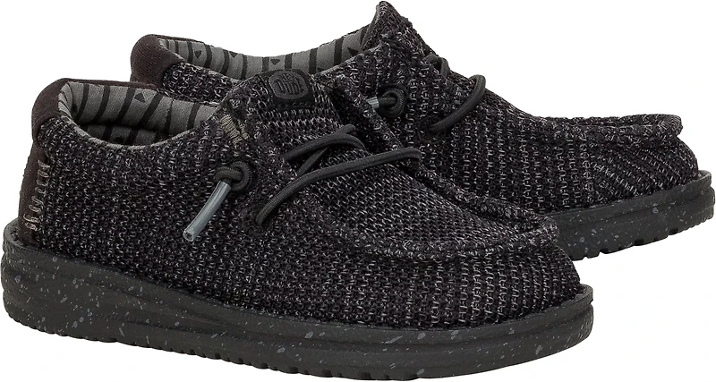 Hey Dude Toddler Boys' Wally Stretch Mesh Shoes