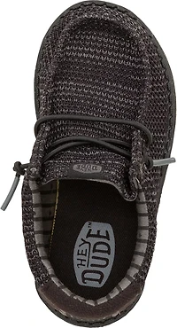 Hey Dude Toddler Boys' Wally Stretch Mesh Shoes