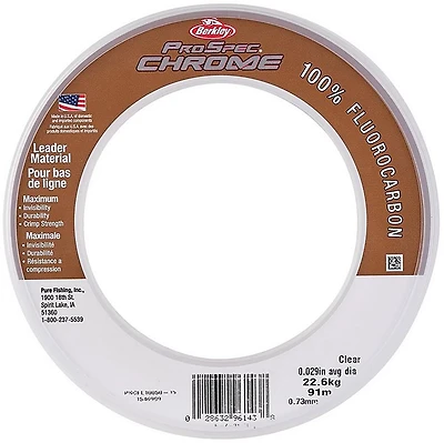 Berkley ProSpec Chrome Fluoro Leader Fishing Line