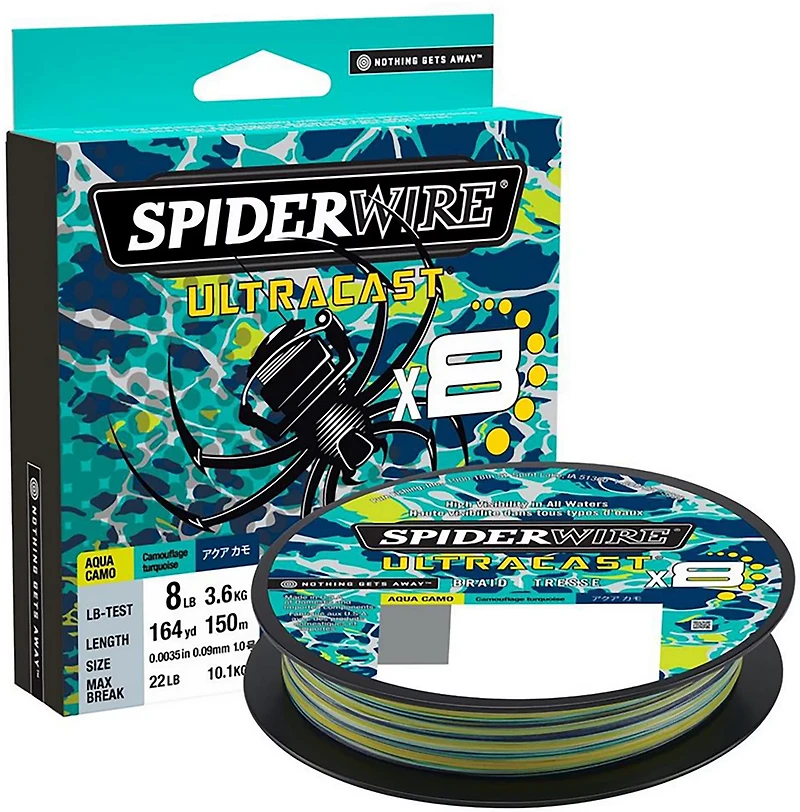 SpiderWire Ultracast 8 in Braided Fishing Line