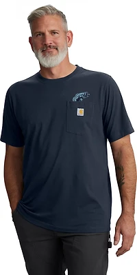 Carhartt Men's Short Sleeve Fish Graphic T-shirt