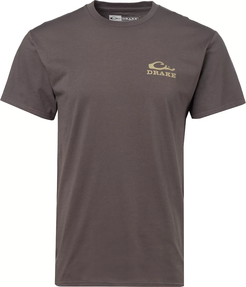 Drake Waterfowl Men's Chocolate Lab Revised Short Sleeve T-shirt