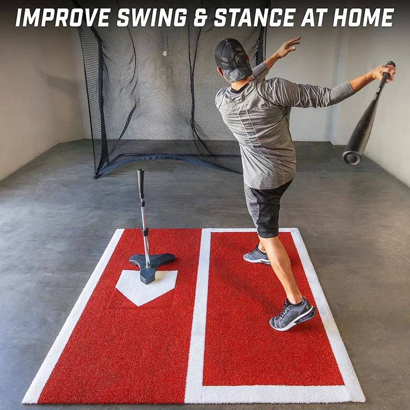 GoSports Switch Reversible Plate Baseball Hitting Mat