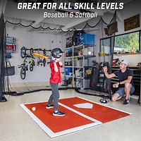 GoSports Switch Reversible Plate Baseball Hitting Mat