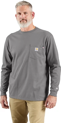 Carhartt Men's Work Dry Flame Resistant Long Sleeve T-shirt