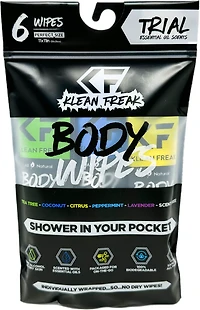 Klean Freak Trial Pack Body Wipes 6-Pack