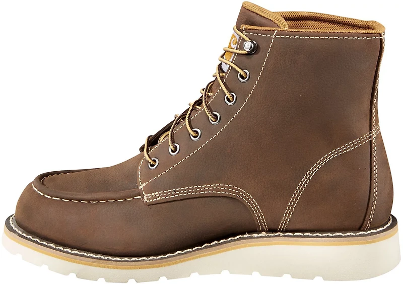 Carhartt Men's 6 in Moc Toe Wedge Lace Up Work Boots