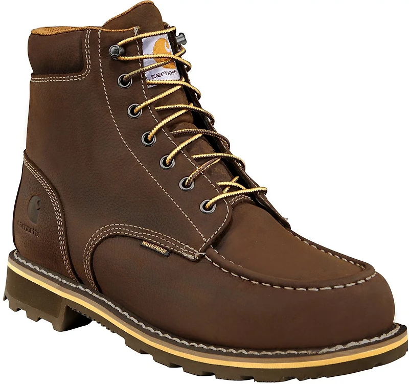 Carhartt Men's Traditional Welt Moc Lace Up Work Boots