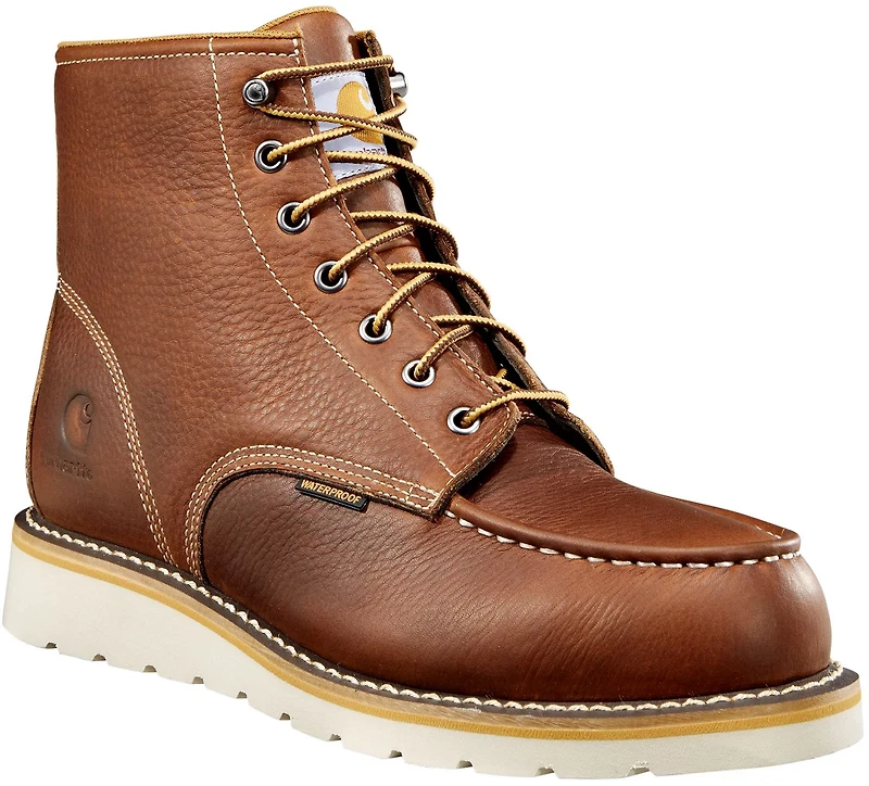 Carhartt Men's Moc Toe Wedge EH Lace Up Work Boots