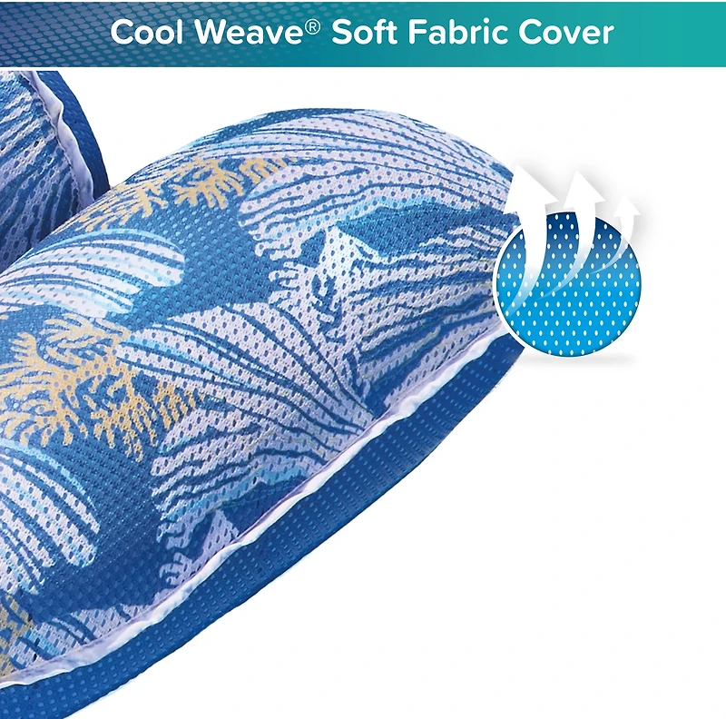 Aqua Leisure 3-in-1 Pool Float Lounge Chair and Drifter