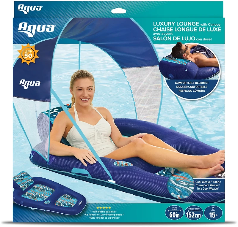 Aqua Luxury Lounge with Canopy