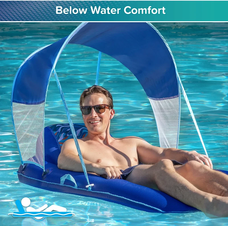 Aqua Luxury Lounge with Canopy