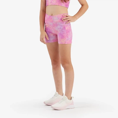Freely Girls' Stacey Snakeskin Bike Shorts 3