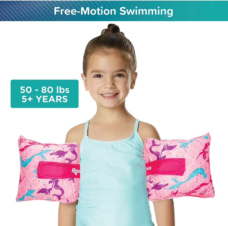 Aqua-Leisure Kids' FLOATEEZE Mermaid Arm Bands