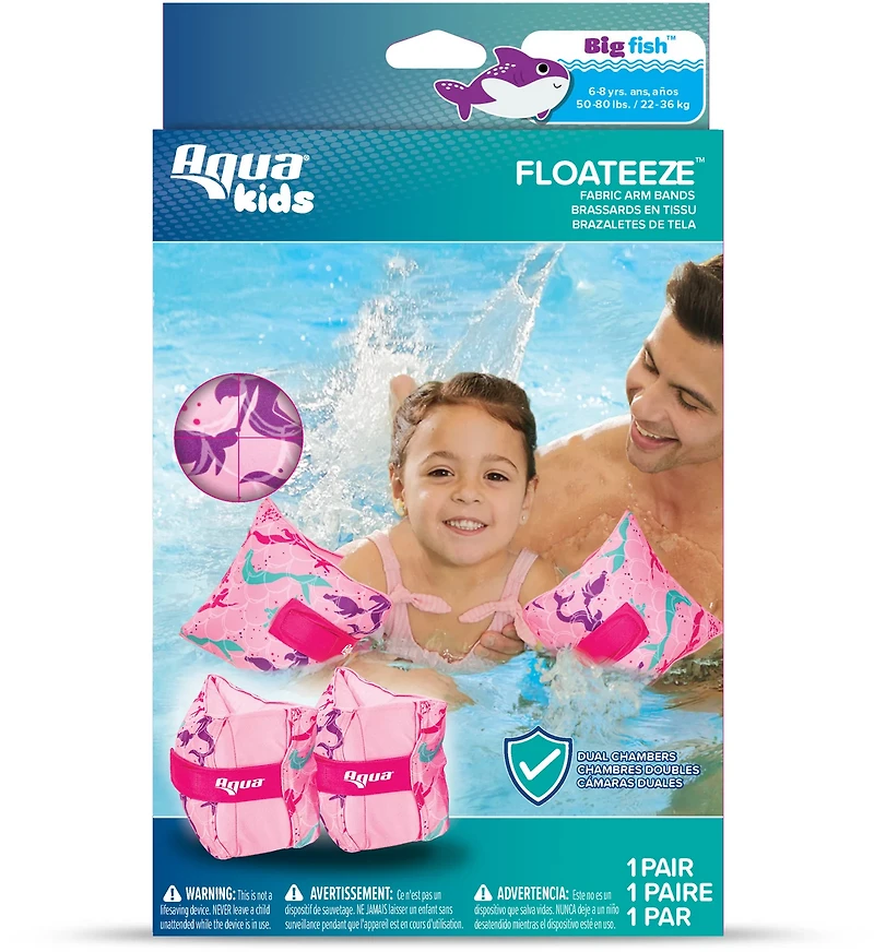 Aqua-Leisure Kids' FLOATEEZE Mermaid Arm Bands
