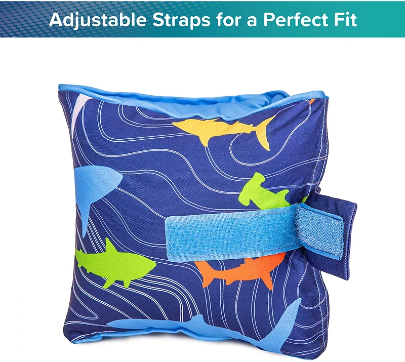 Aqua-Leisure Kids' FLOATEEZE Shark Arm Bands