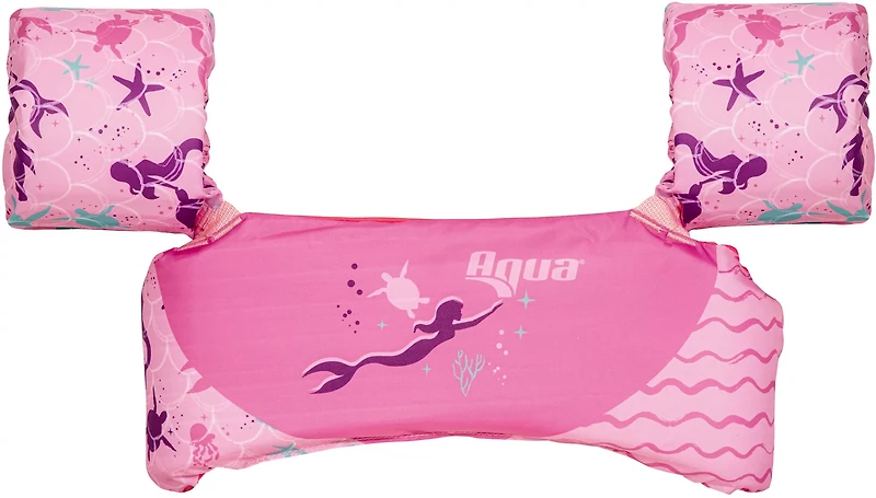 Aqua-Leisure Kids' Tadpole Swimmer Mermaid USCG Level 70 Life Vest