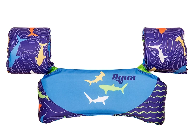 Aqua-Leisure Kids' Tadpole Swimmer Shark USCG Level 70 Life Vest