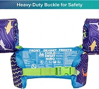 Aqua-Leisure Kids' Tadpole Swimmer Shark USCG Level 70 Life Vest