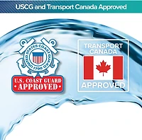 Aqua-Leisure Kids' Tadpole Swimmer Shark USCG Level 70 Life Vest