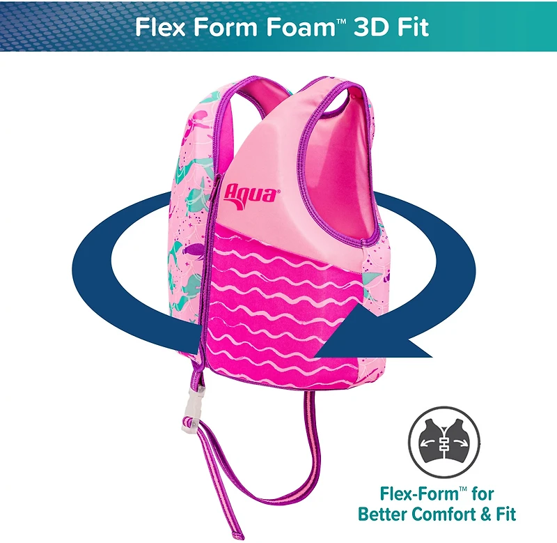Aqua-Leisure Kids' Swimster Mermaid Swim Trainer Vest
