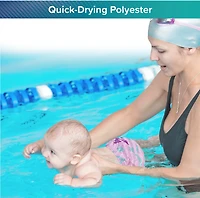 Aqua-Leisure Kids' SplashGuard Mermaid Reusable Swim Diaper